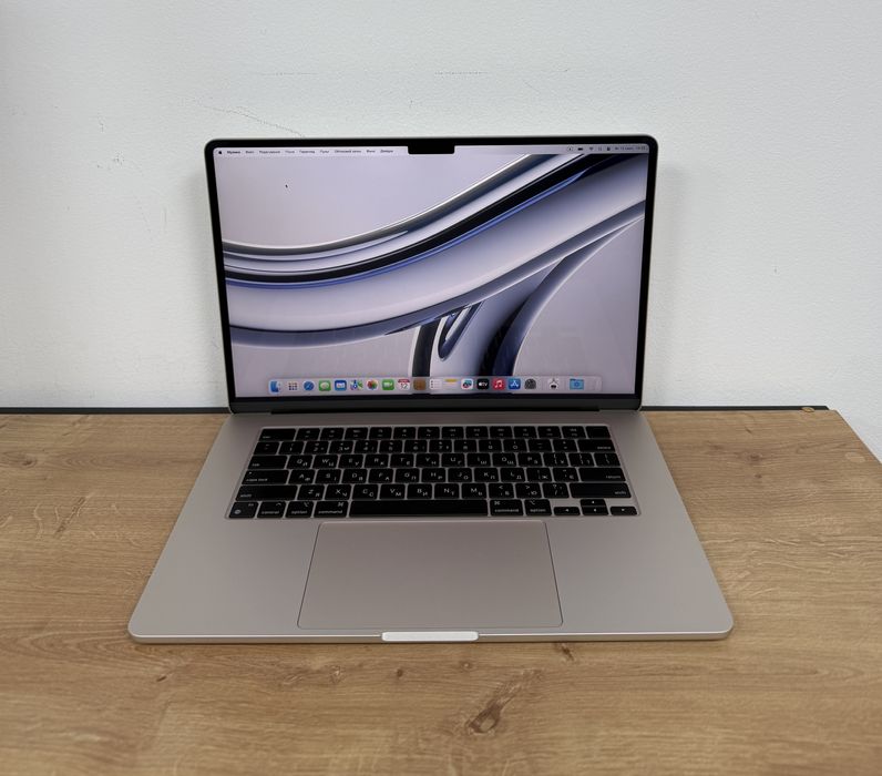 26 циклів Macbook Air 15 2024 M3 8Gb | 256Gb • ГАРАНТІЯ Макбук М3 Київ