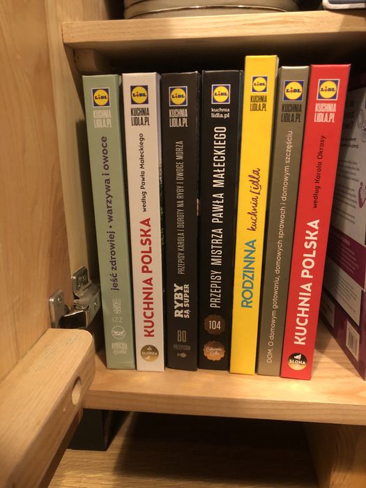 Kuchnia Lidla - ksiazka kucharska 7 szt