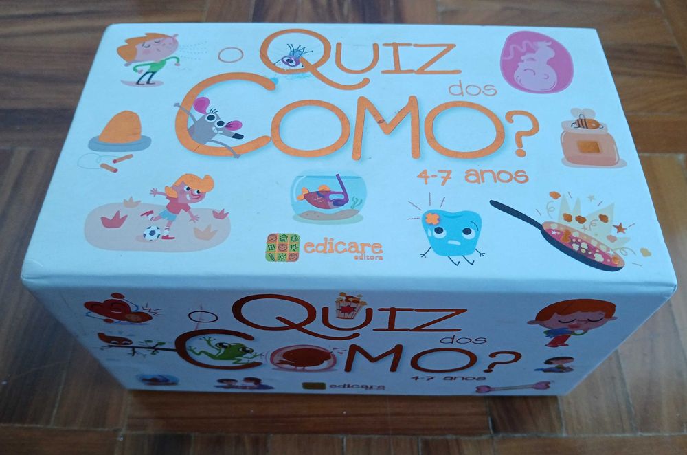 Jogo "Quiz dos Como?" - 4 a 7 anos