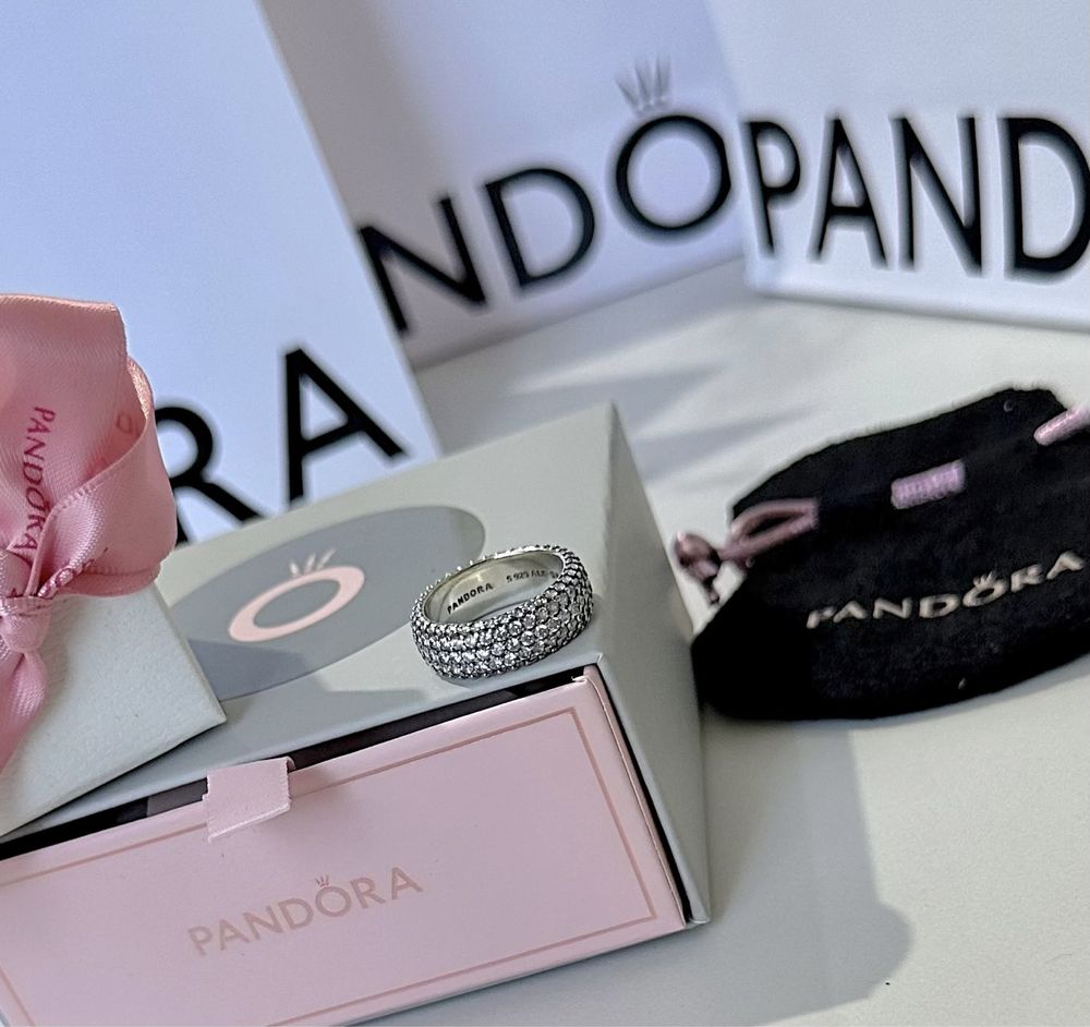 Серебряное кольцо  pandora пандора s925 ale