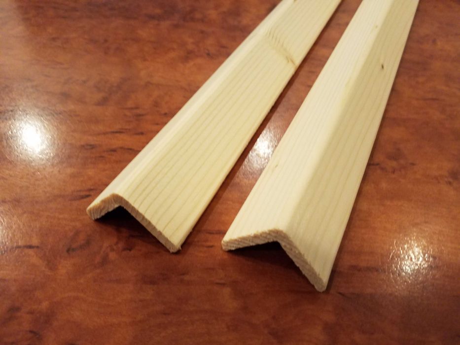 Kątownik 30x30 mm drewniany narożnik listwa kątowa opaska