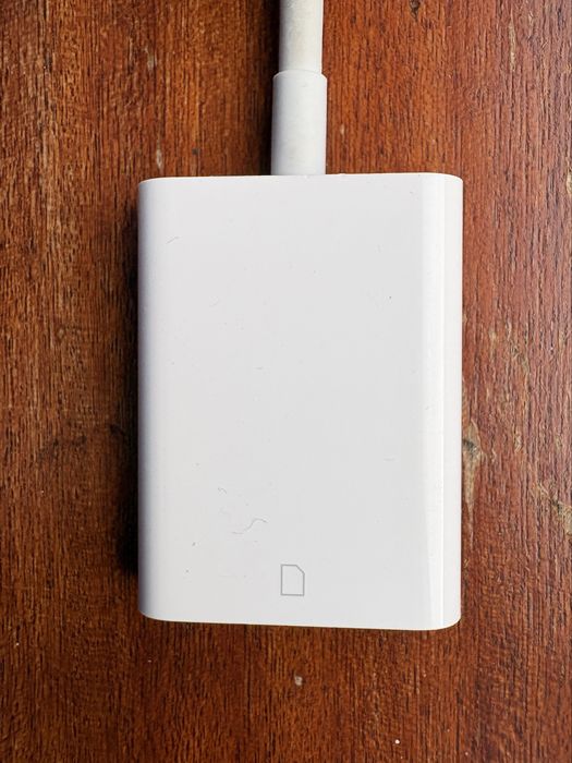 Leitor de cartoes SD Apple Lightning