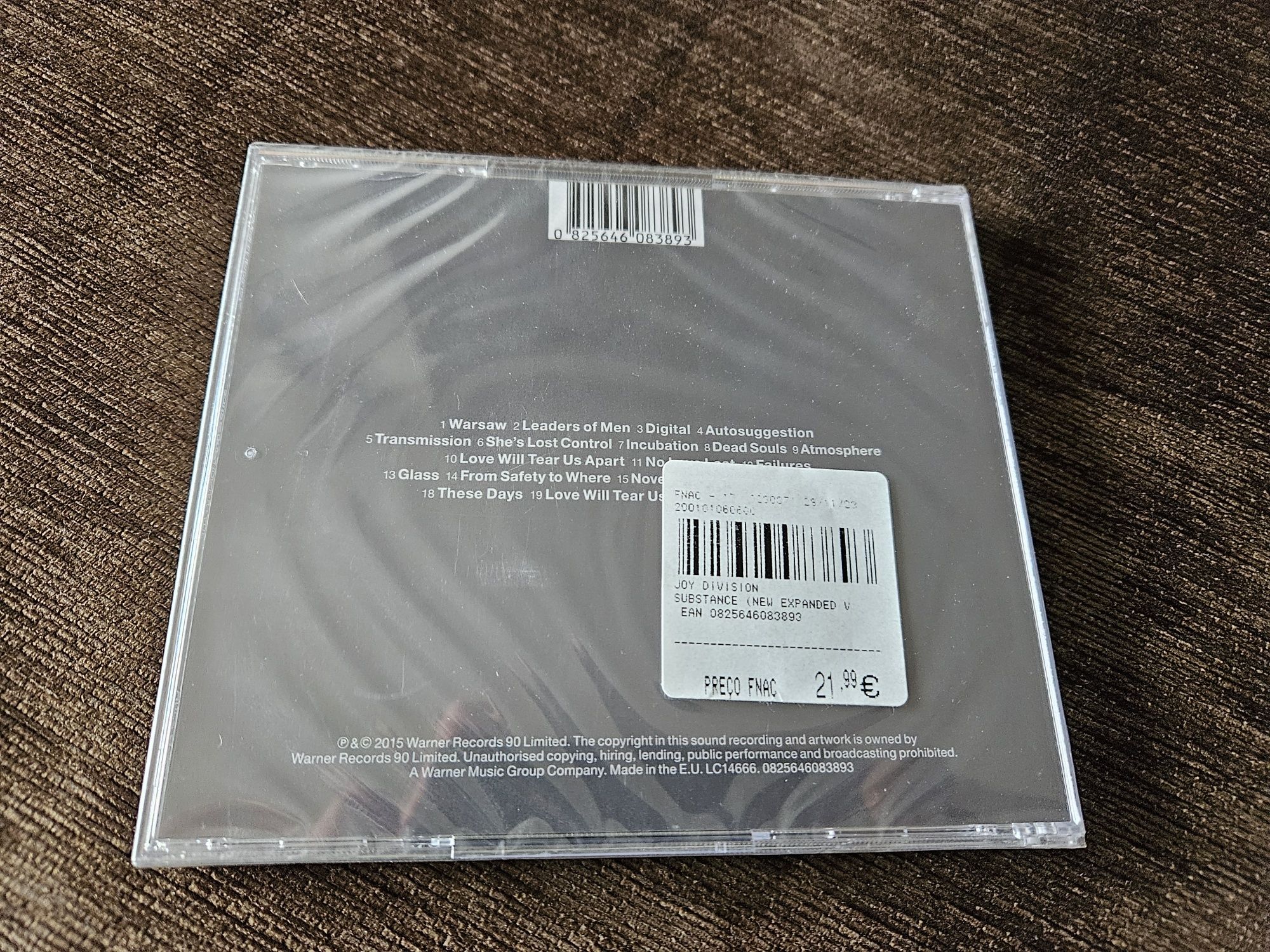 CD Joy Division, novo