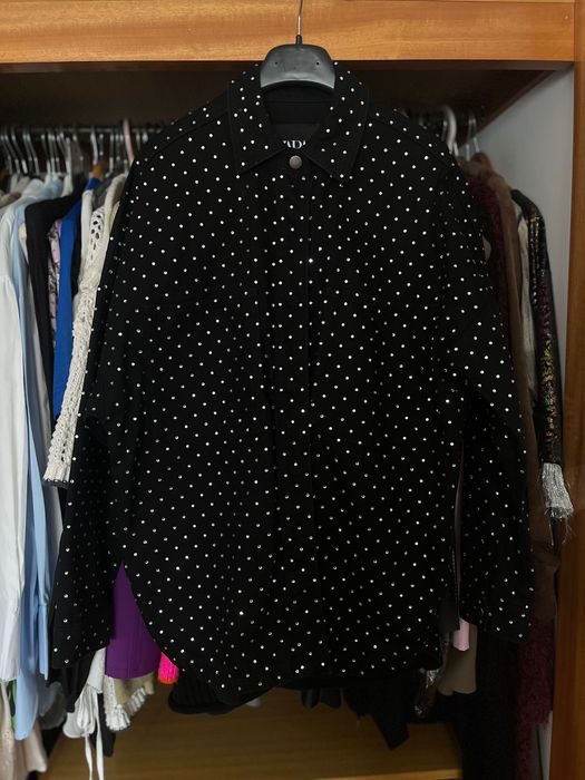 Sobre camisa ganga oversized Zara