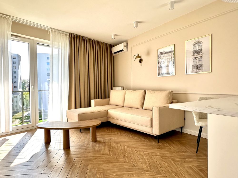 Nowa elegancka kawalerka z balkonem w apartamentowcu Lisiej 16