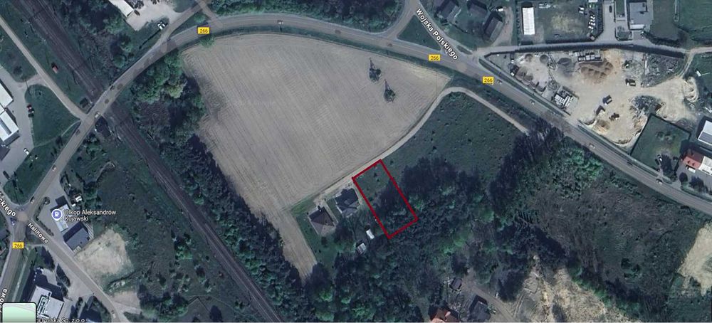 Działka Budowlana z Lasem - 1100 m2 Aleksandrów Kujawski