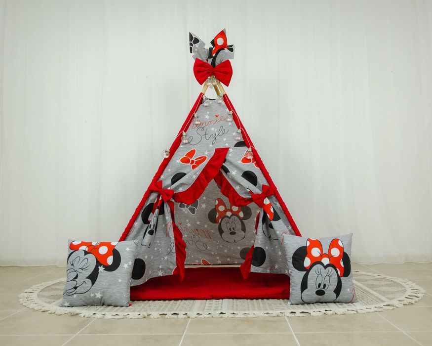 Вігвам будиночок для дітей Minnie style. Повний комплект!