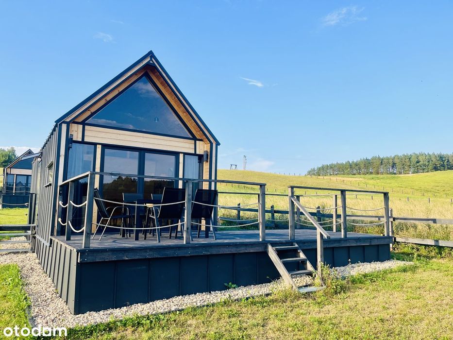 Biznes ośrodek działka domki jezioro Mazury