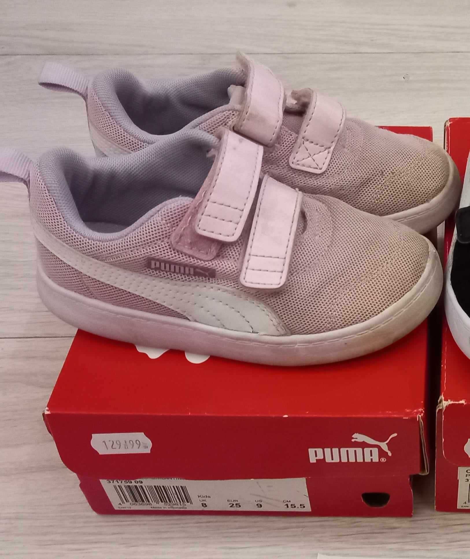 Buty dziecięce dla dziewczynki Puma rozmiar 25