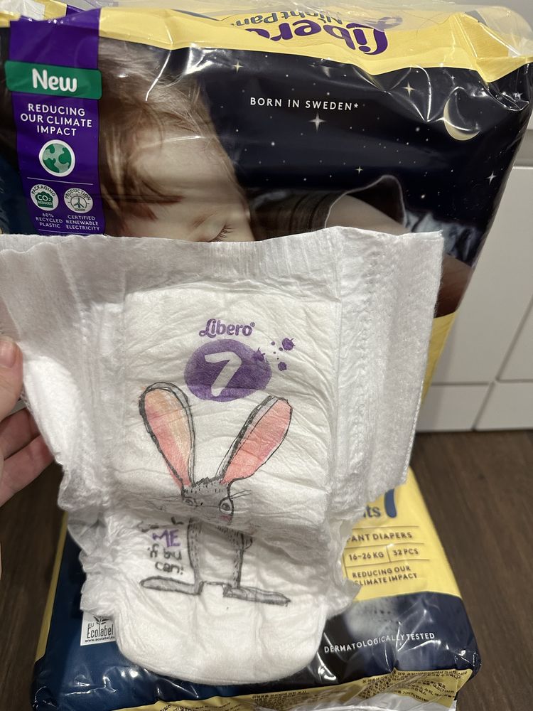 Нічні підгузки-трусики Libero night pants розмір 5,6,7. 430 грн