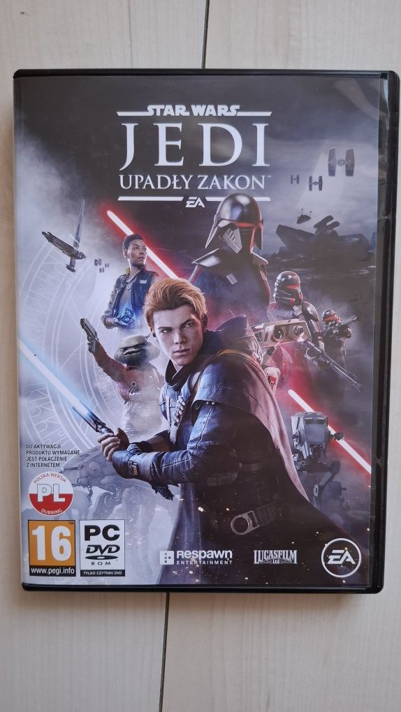 Pudelko gra Star Wars Jedi Upadły Zakon PC