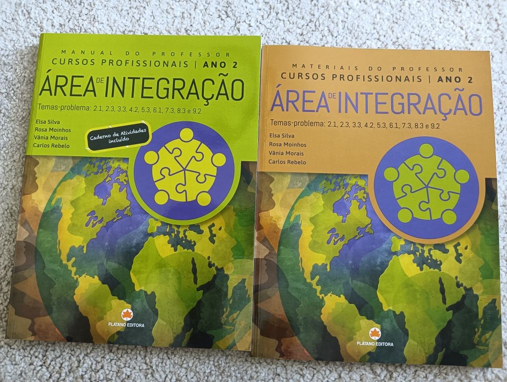 Área de Integração (Ano 2) Ensino Profissional  Plátano Editora Novo*