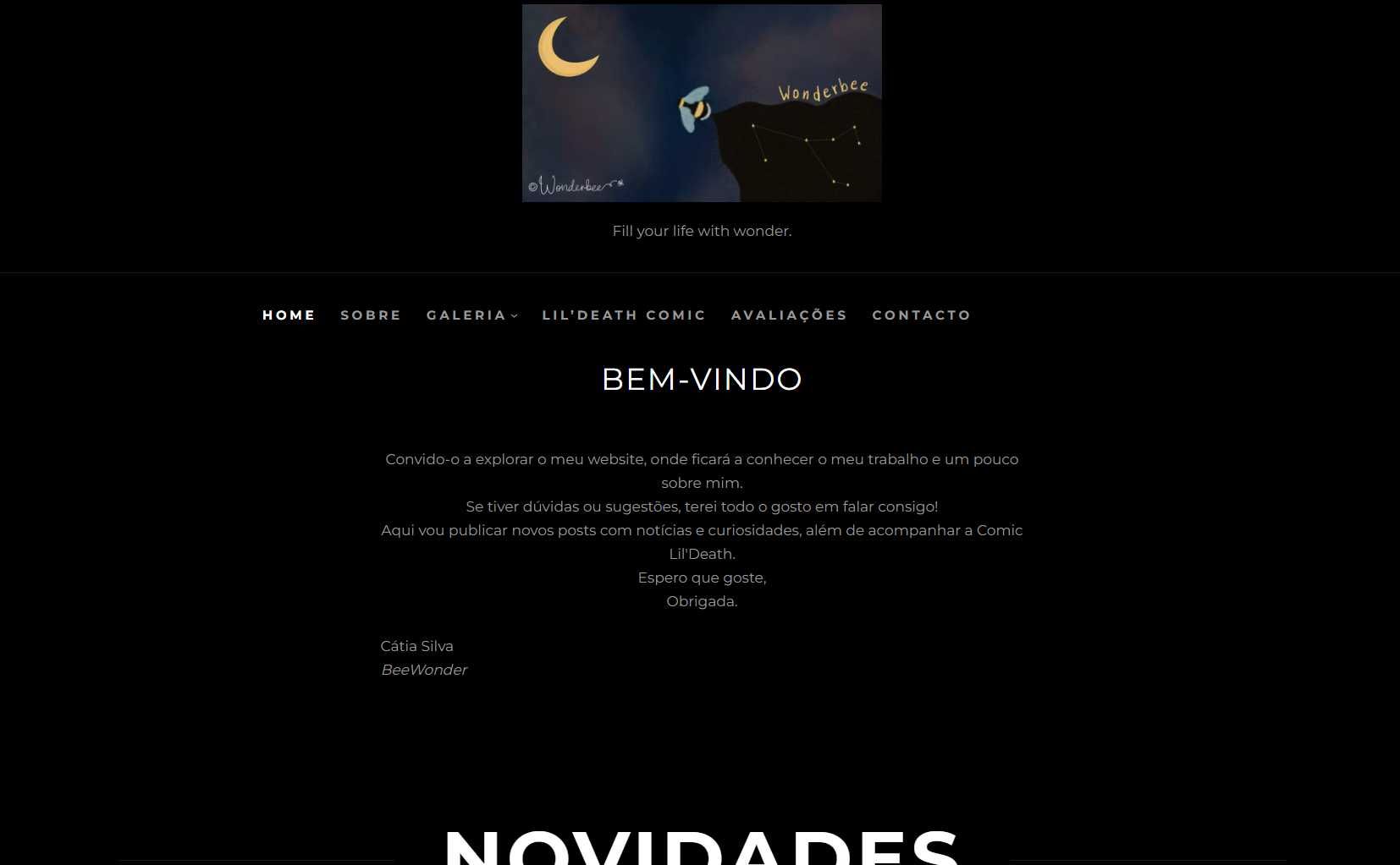 Ilustrações personalizadas wonderbee