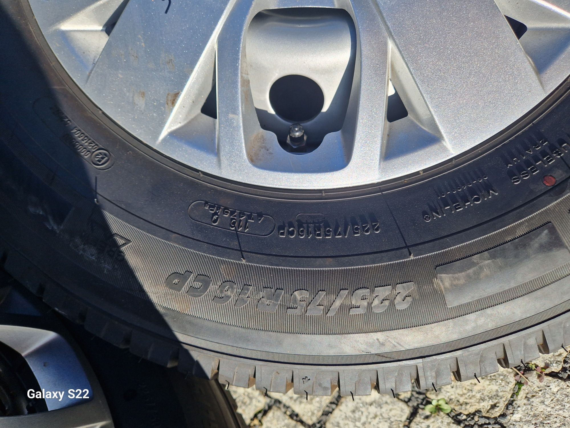 Kola 5x130 z oponami Michelin Fiat ducato kamper