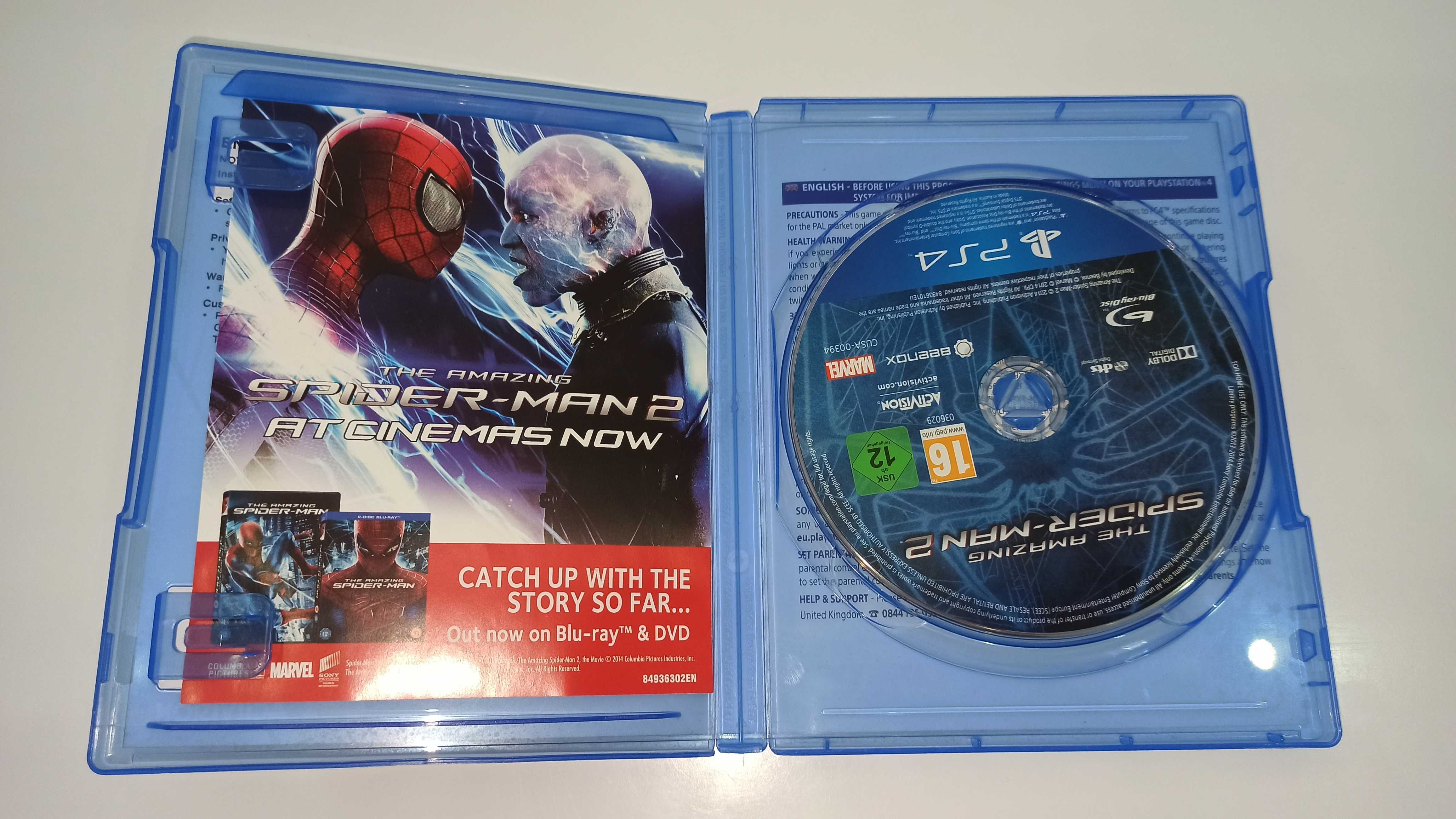 ps4 THE AMAZING SPIDER MAN 2 spiderman człowiek pająk !