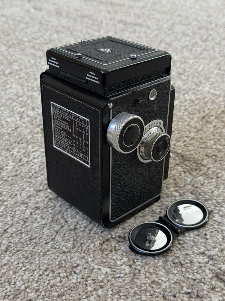 Rolleicord ІV Xenar 75mm f3.5 1953 року, середній формат
