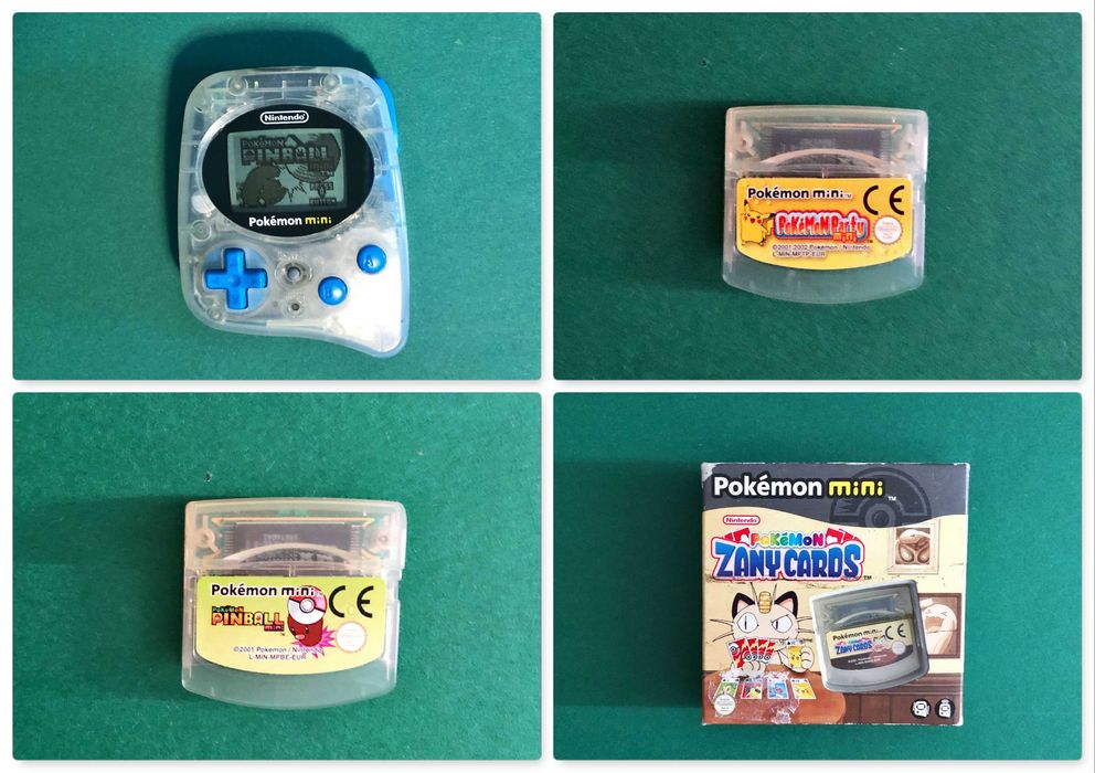 CONSOLA Pokémon Mini Pokémon Party Pinball Pokemon mini