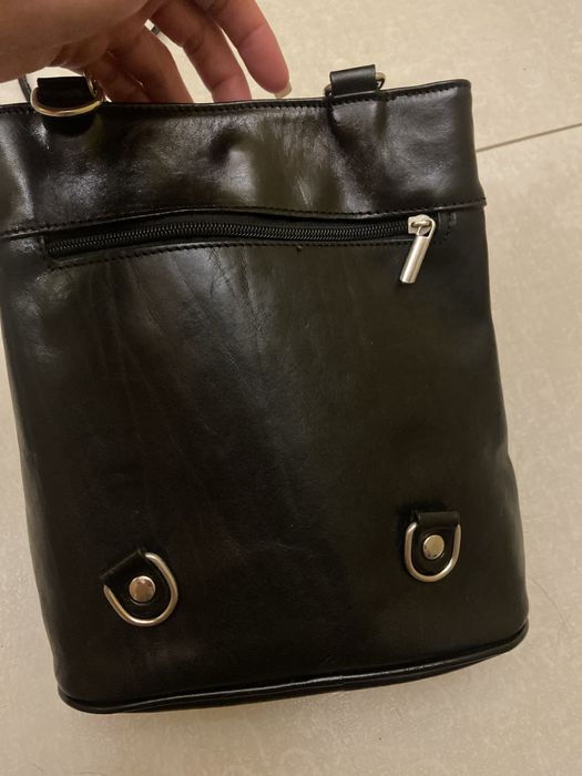 Кожа сумка рюкзак