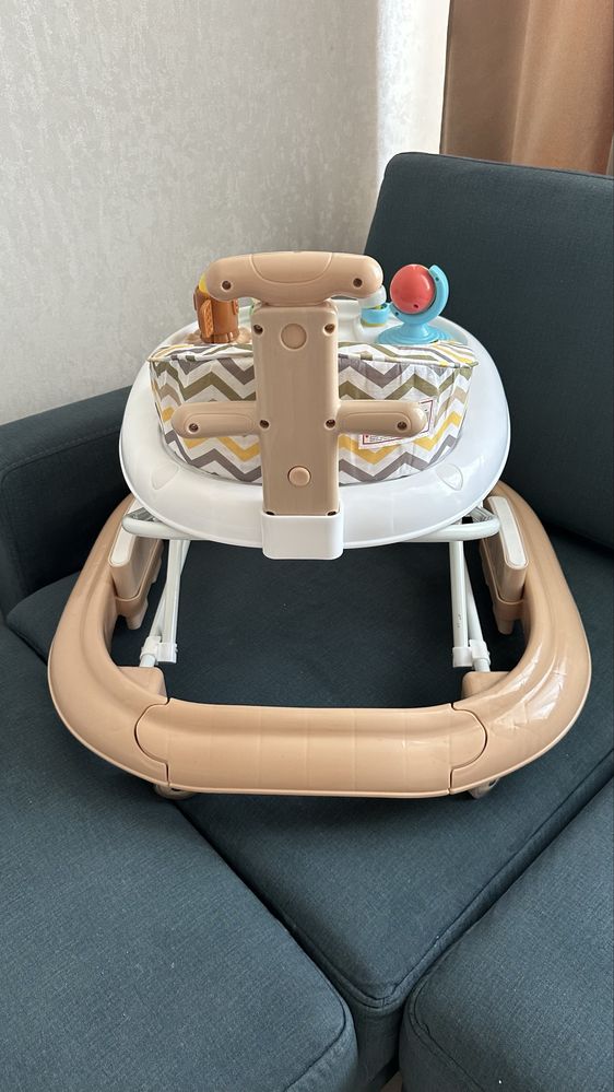 Ходунки 3 в 1 Carrello Eterno CRL-9607 Beige