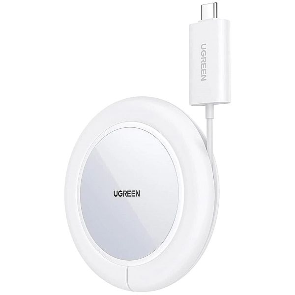 Ugreen ładowarka bezprzewodowa Qi 15W z silikonowym etui kompatybilna