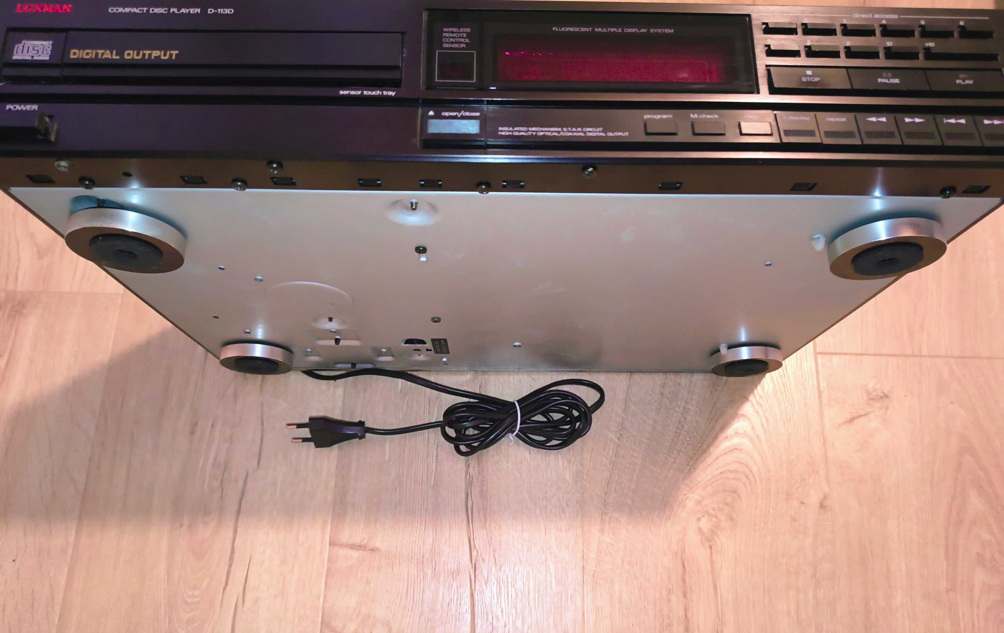 Odtwarzacz cd Luxman D-113D (transport)