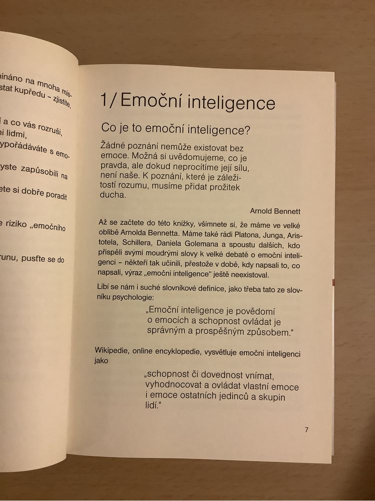Книга на чешском языке Эмоциональный интеллект