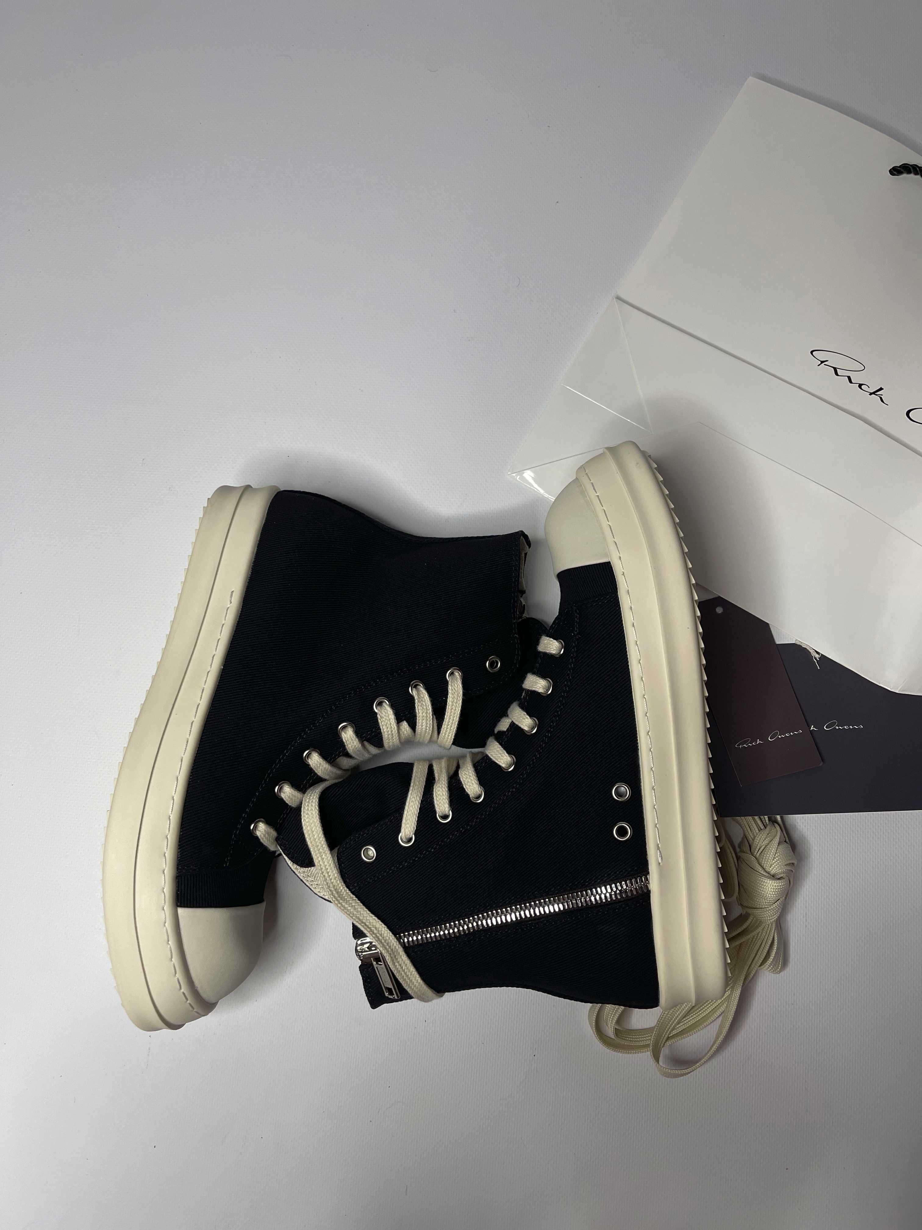 Кеди Rick Owens DRKSHDW laces sneakers ramones geobasket кеды 42 40 41