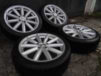 Alufelgi DEZENT 17 cali 5x112 VW Mini F56 Seat Skoda Audi opony ZIMOWE