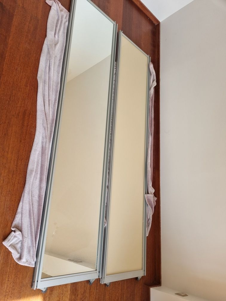 Lustro wąskie 244cm x 55cm lub 48cm