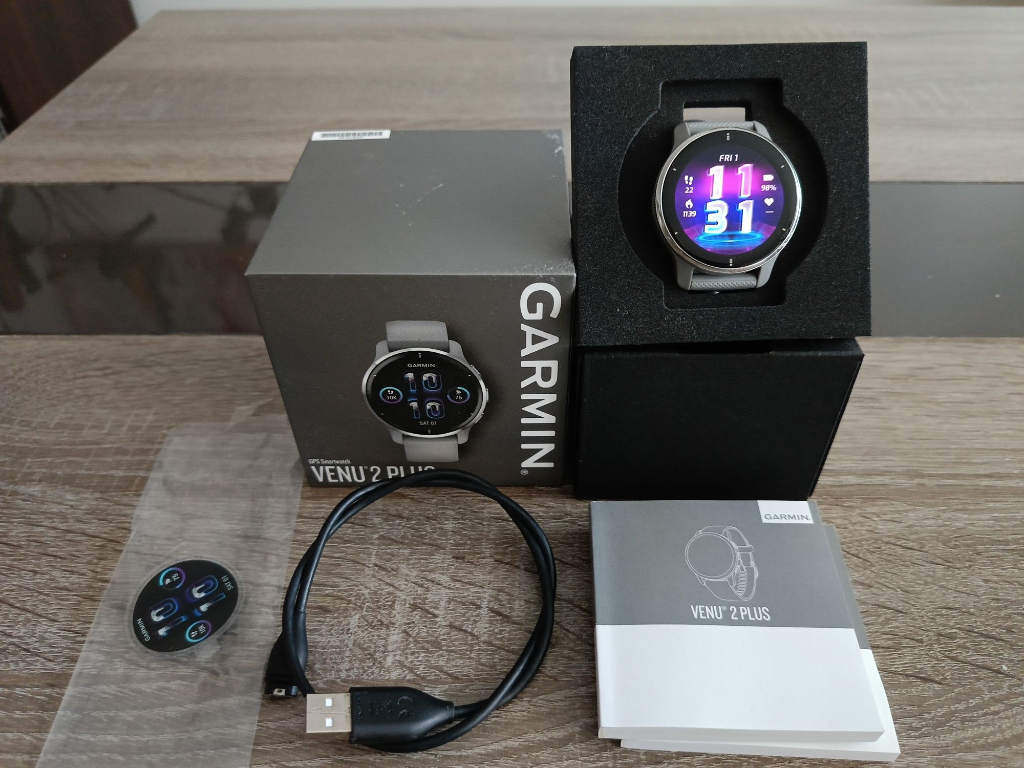 Garmin Venu 2 PLUS bardzo dobry stan