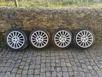 Jantes 17 5×110 Seat com pneus novos