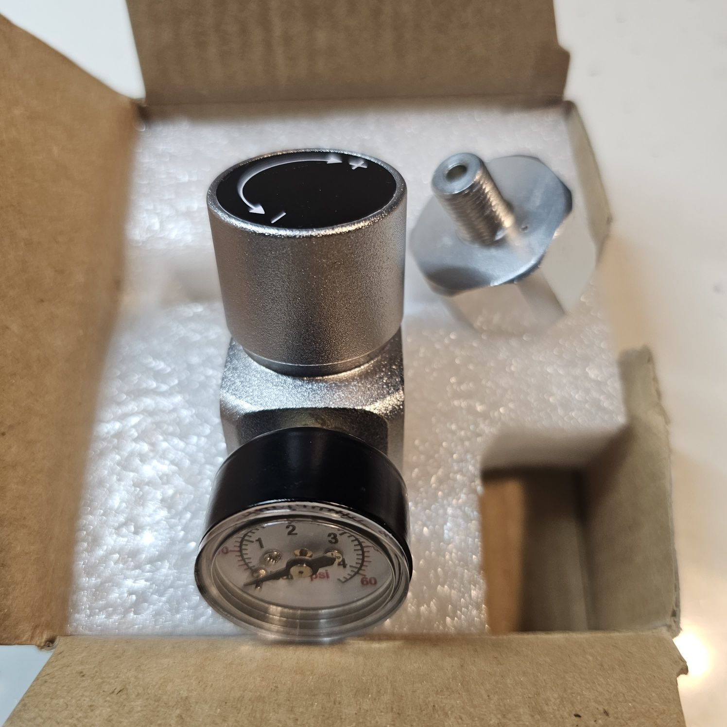 Regulator ciśnienia Co2, 2 w 1 Mini regulator gazu Co2