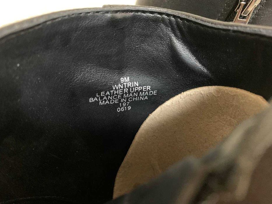 NINE WEST Wntrin оригинал р. 40 41 шкіра сапожки челсі чоботи