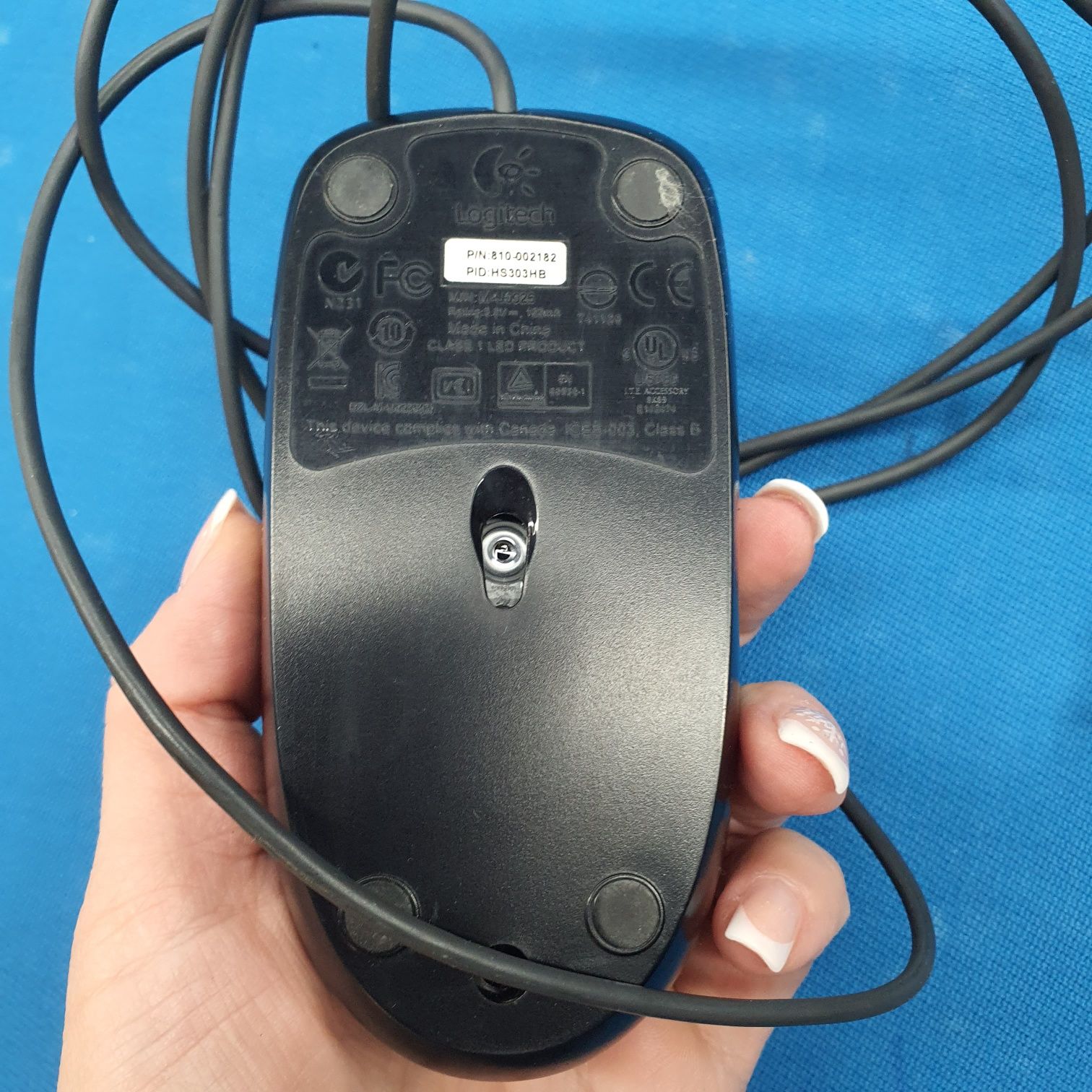 Мышка Logitech USB / Мышка компьютерная Logitech