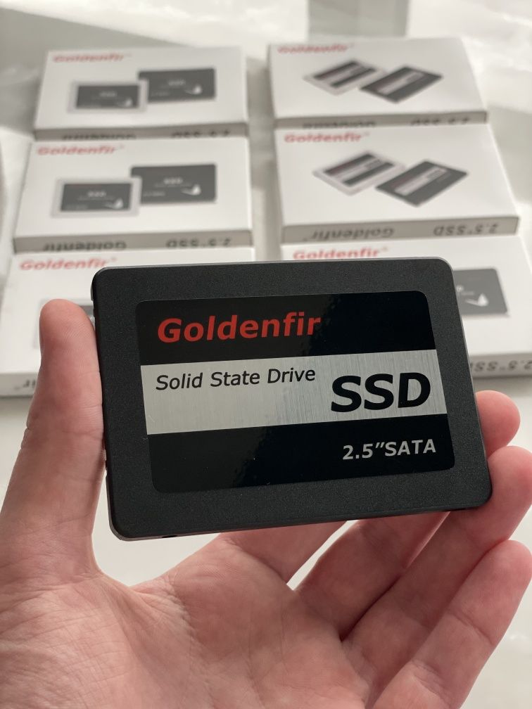 ‼️ Новий SSD SATA III 128 Гб, Ssd-накопичувач, сата, ссд диск Goldenfi