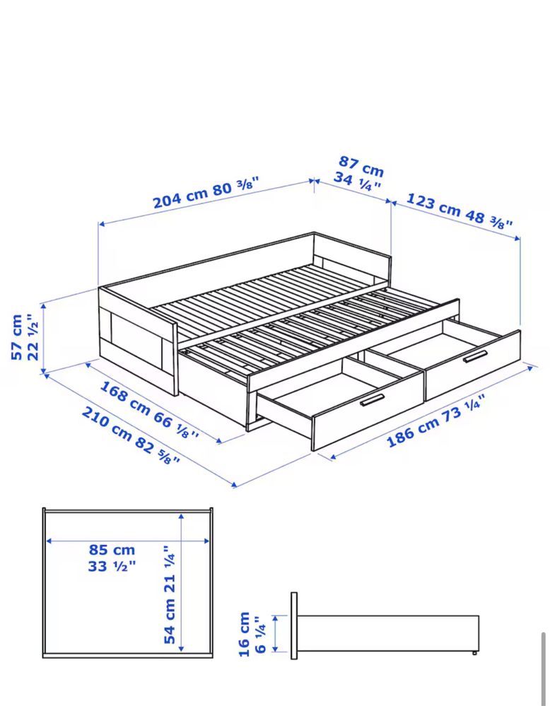 Cama Brimnes ikea