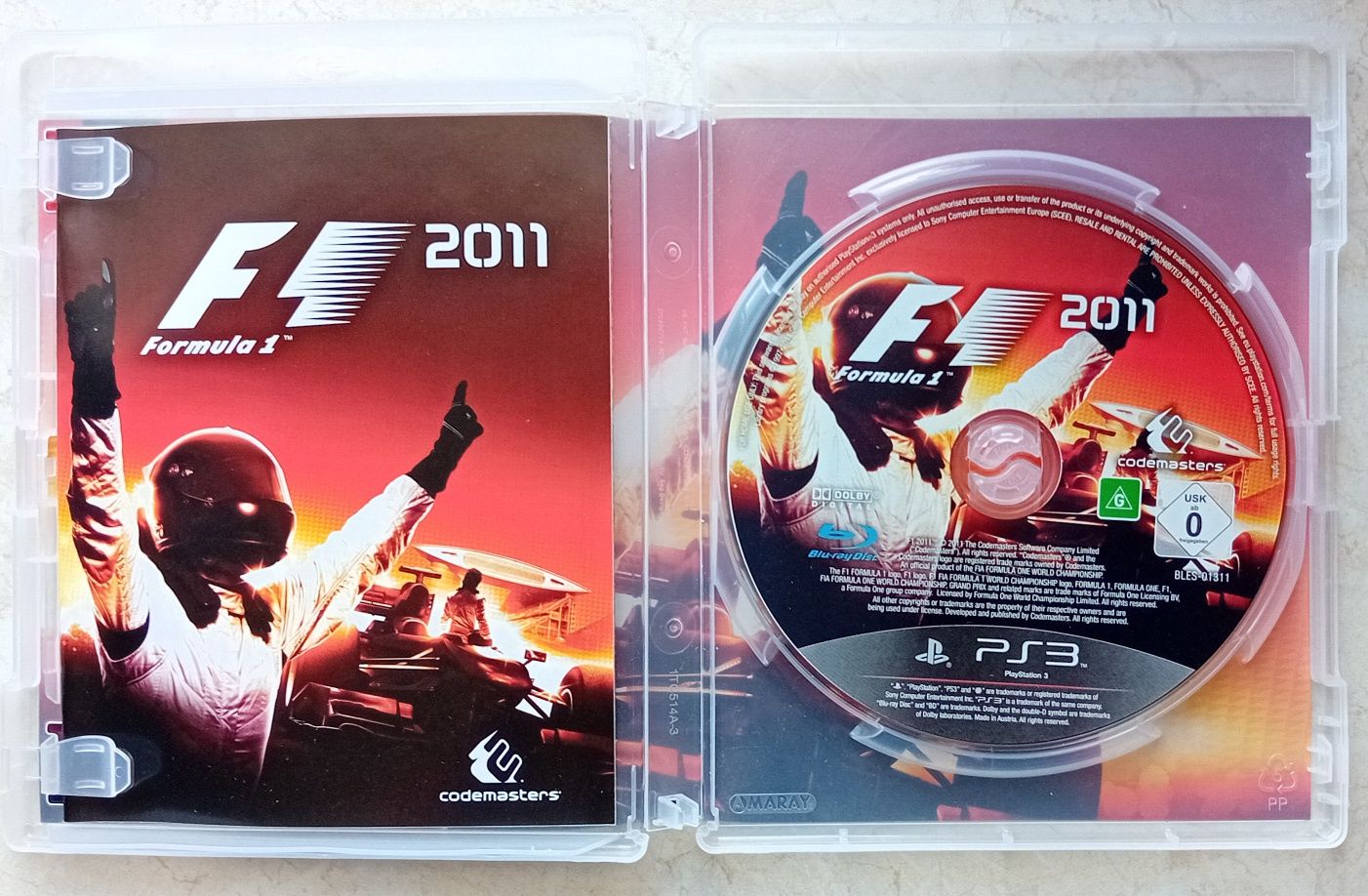 Gra F1 2011 na ps3