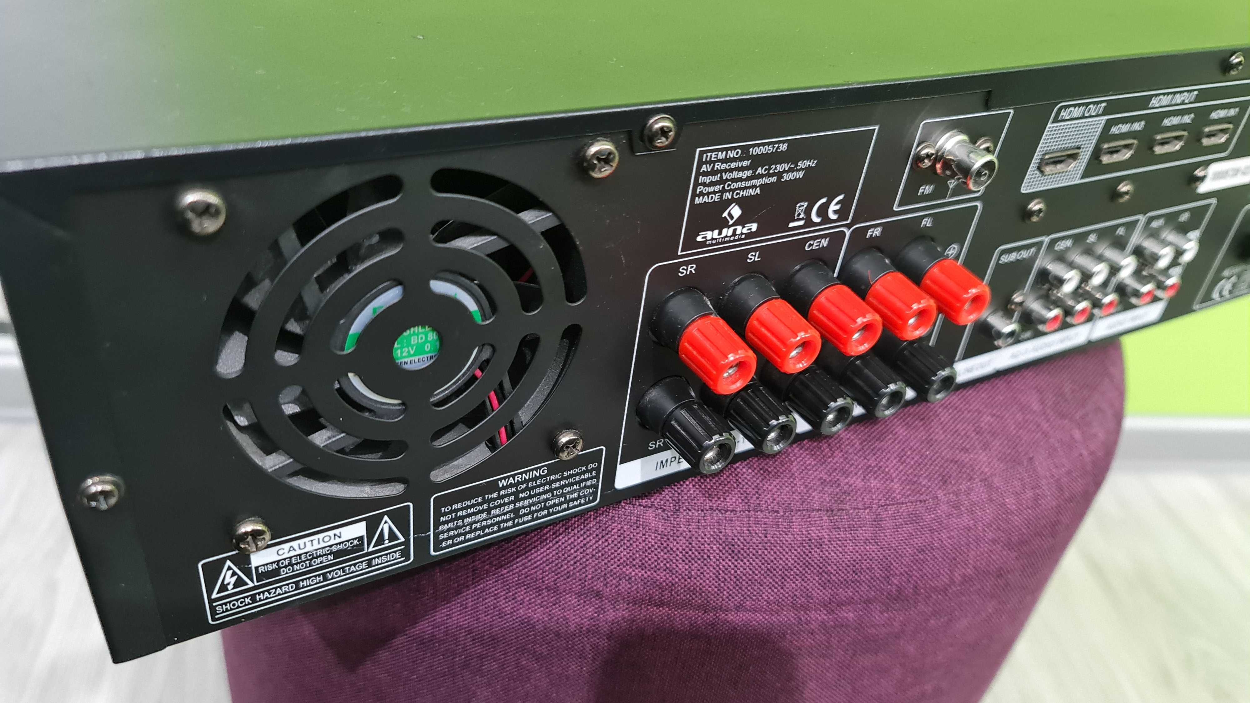 Amplituner AUNA z HDMI