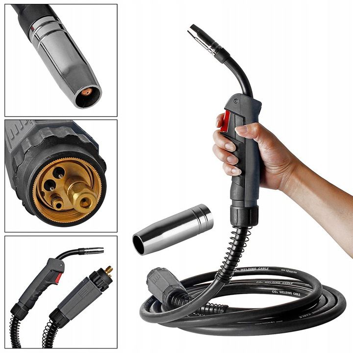 Spawarka Inwerterowa Migomat Mig Mag Mma Flux Tig Lcd 275a + Drut Przy
