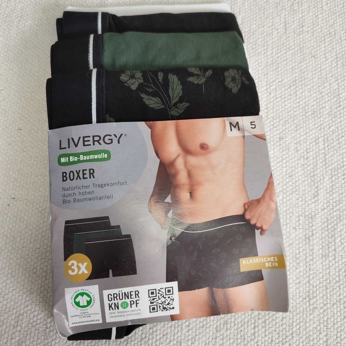 Труси боксери чоловічі livergy (набір 3 шт)
