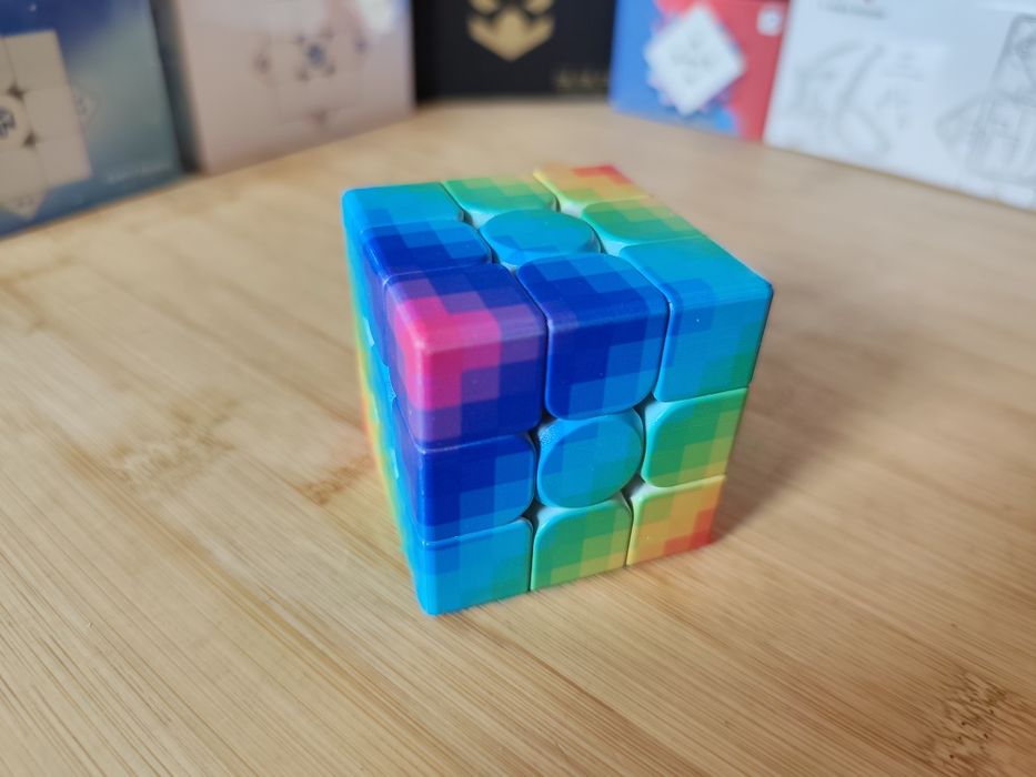 Cubo Mágico ZINA Star Rainbow 3x3 (Novo)