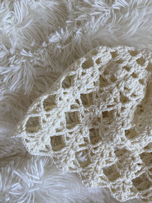 Czapka szydełkowana