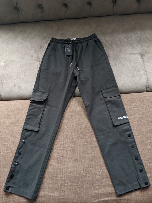 Штани-карго Sixth June Paris темно-сірі. Нові!