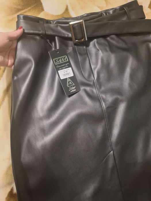 Спідниця з екошкіри 50р