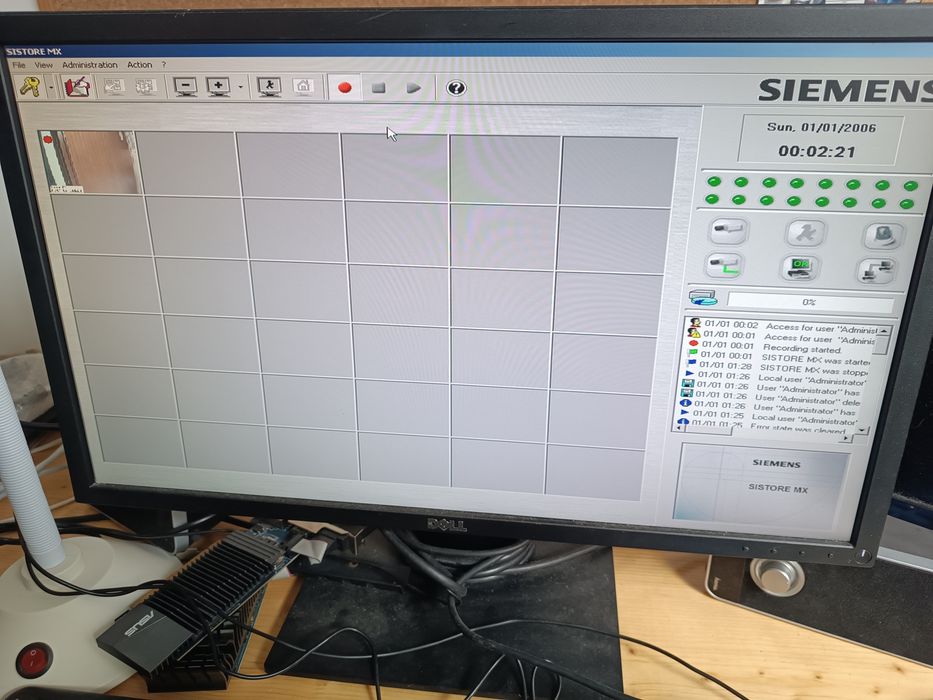 Gravador CCTV 32 canais | Siemens