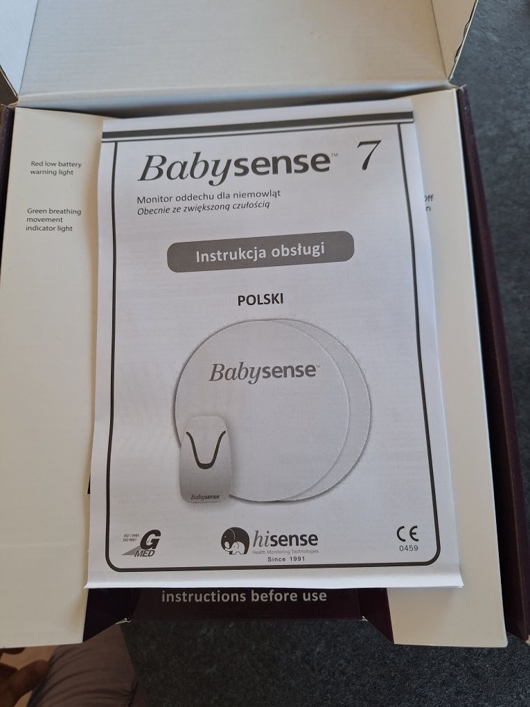 Babysense 7 czujnik oddechu