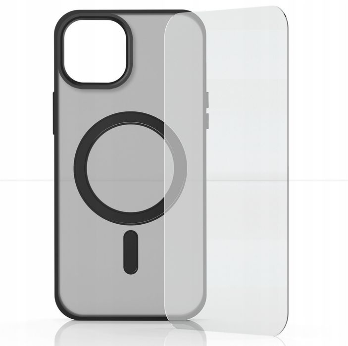 Etui Iphone 16/15/14/13/13 Mini + Szkiełko Hartowane 9D