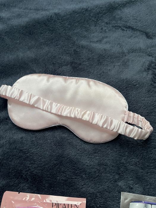 zestaw homespa opaska różowa do spania