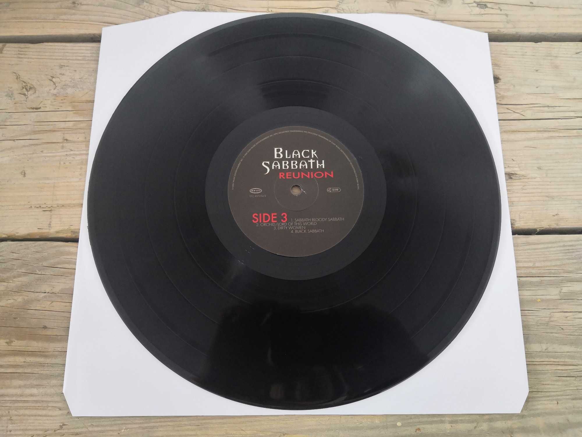 Black Sabbath Reunion 2 LP czarny winyl