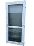 Drzwi PCV ciepłe 90x200 białe jak ALUMINIOWE różne rozmiary OD RĘKI